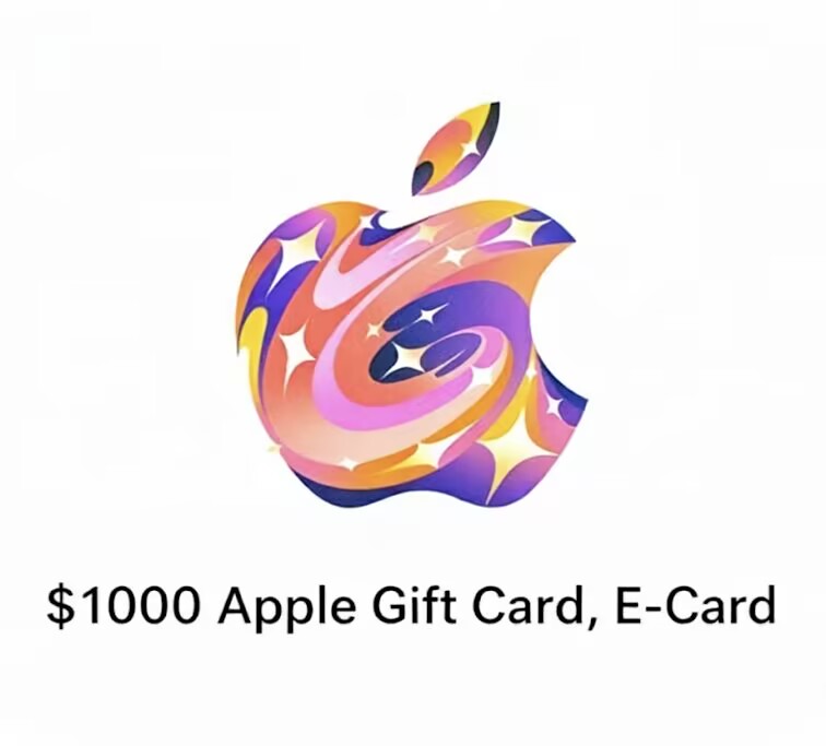 Apple Gift Card - App Store, iTunes, iPhone, iPad, AirPods, MacBook, accessories, etc. (electronic g